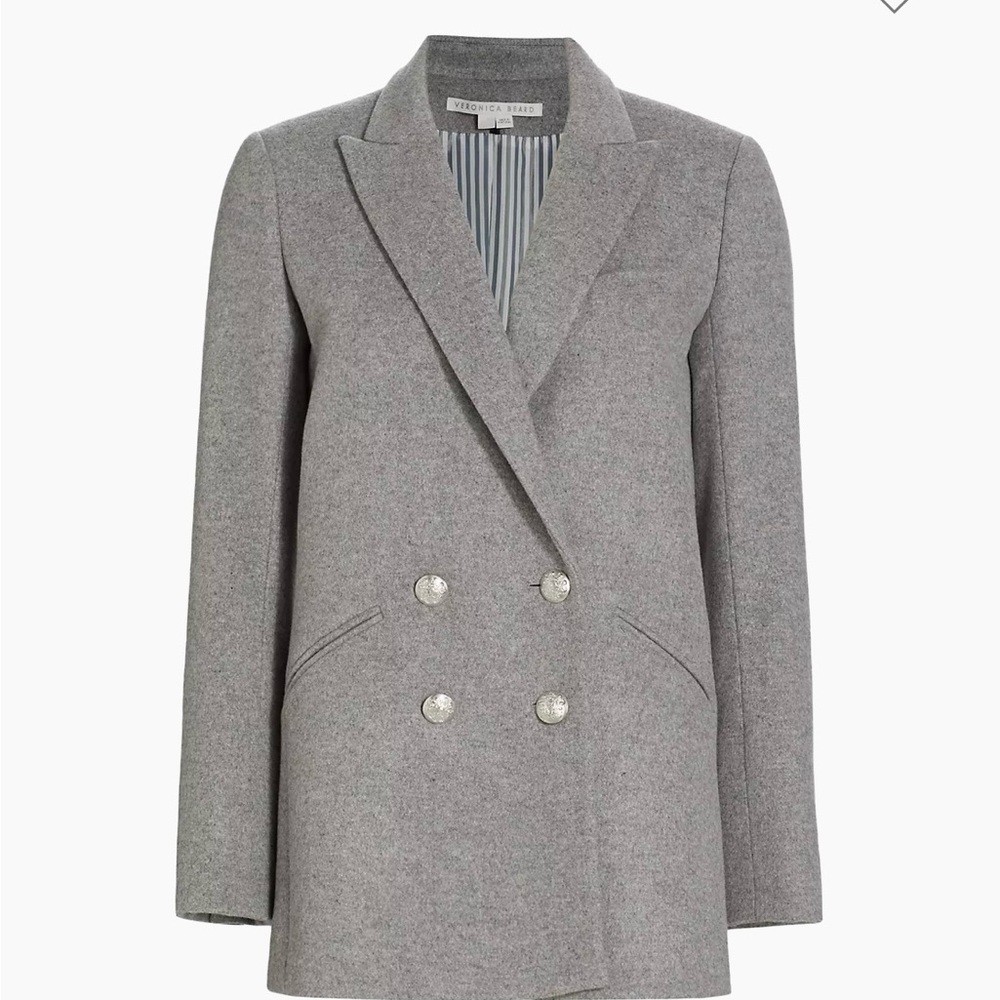 Veronica Beard Oria Dickey jacket Heather Gray size 00